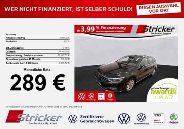 Volkswagen Passat 2.0 TDI DSG Variant