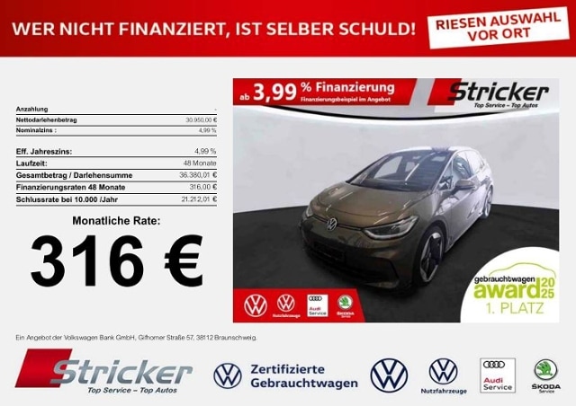 Volkswagen ID.3 150 kW 77 KWh IQ.Drive