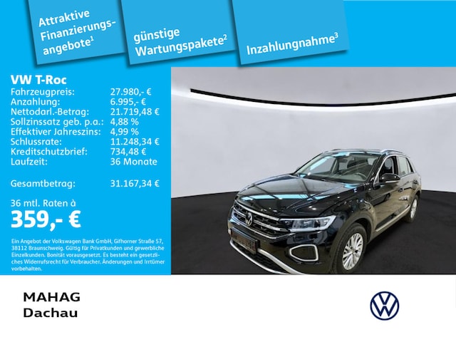 Volkswagen T-Roc 1.5 TSI DSG Style
