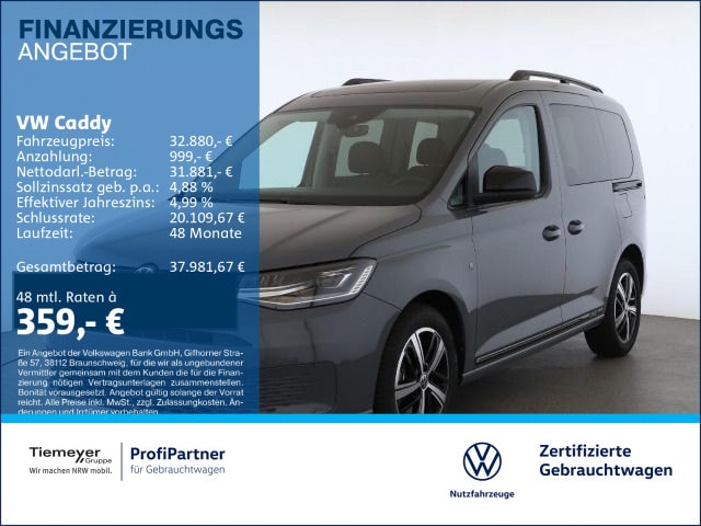 Volkswagen Caddy TSI DARK LABEL PANO LED KAMERA VIRTUAL