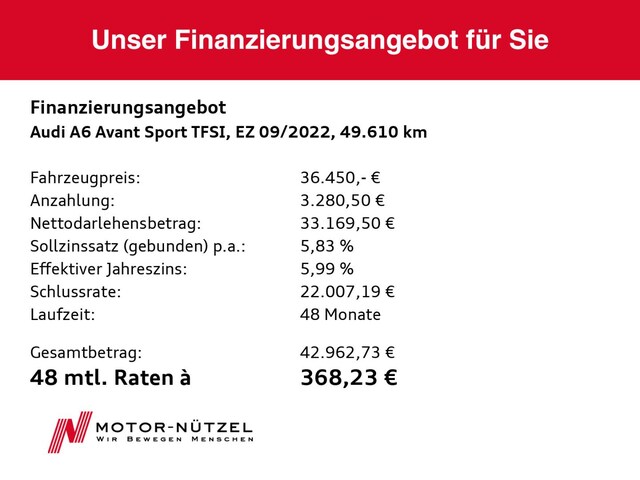Audi A6 45 TFSI Avant S-Tronic