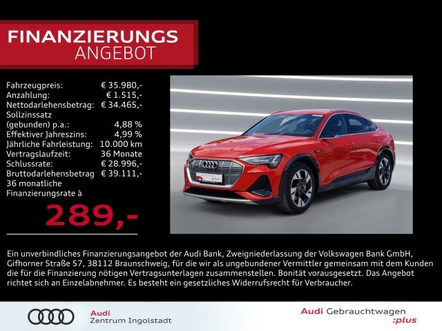 Audi e-tron 55 Quattro Sportback