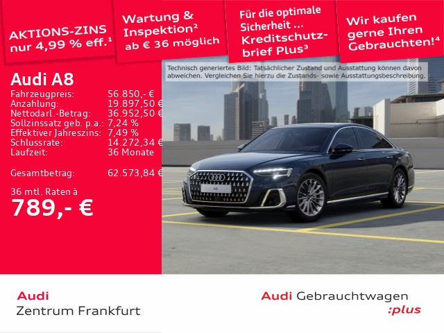 Audi A8 50 TDI Quattro