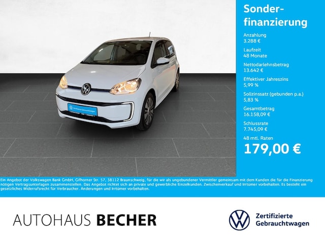 Volkswagen e-up! e-up! 61 kW 1-Gang-Automatik /Rückfahrkam/Sitzhz