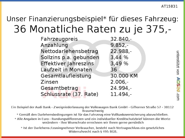 Audi A3 35 TDI S-Tronic Sportback