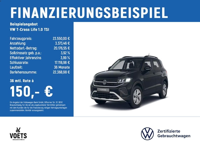 Volkswagen T-Cross 1.0 TSI Life