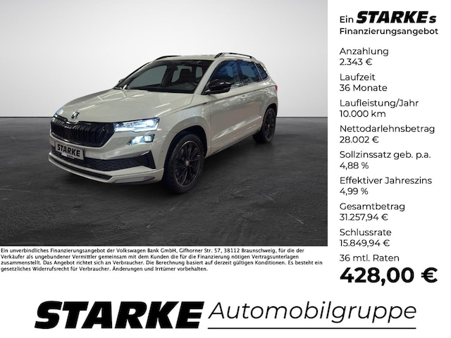 Skoda Karoq 2.0 TDI 4x4 Sportline