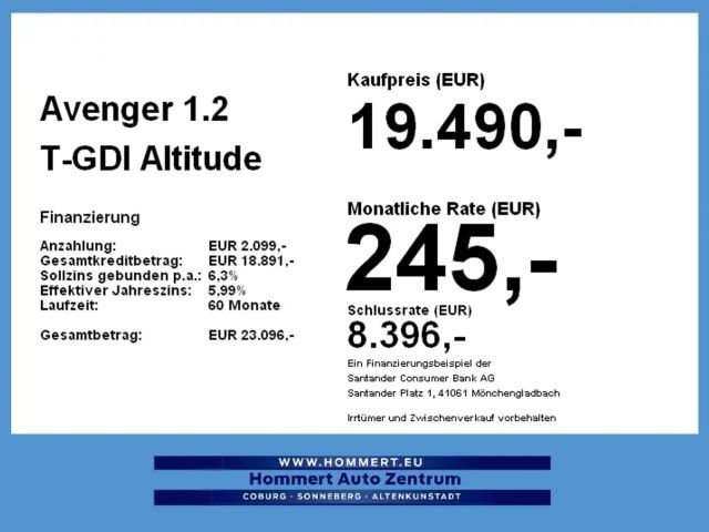 Jeep Avenger Altitude