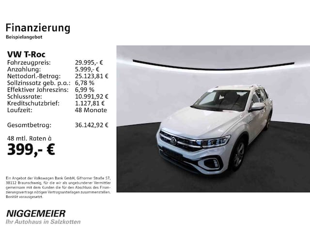 Volkswagen T-Roc DSG R-Line