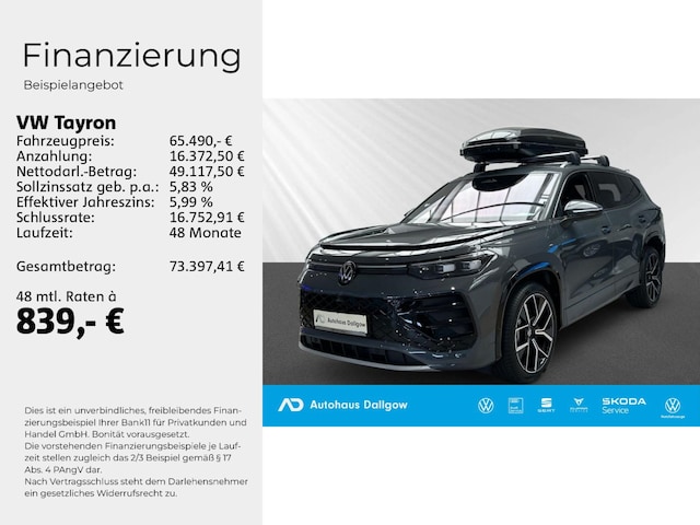 Volkswagen Tayron 2.0 TDI 4Motion DSG R-Line