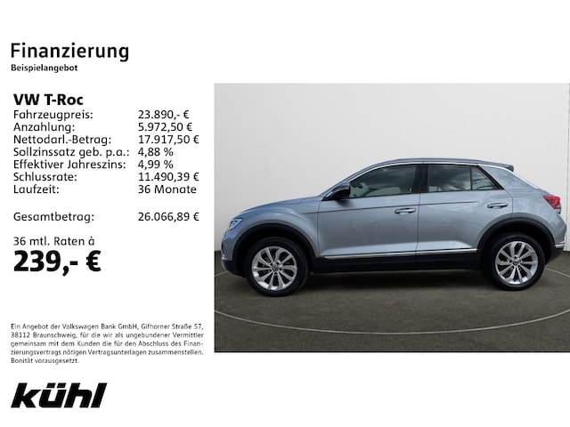 Volkswagen T-Roc 1.0 TSI Style