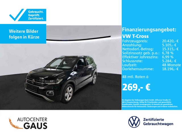 Volkswagen T-Cross 1.0 TSI Style