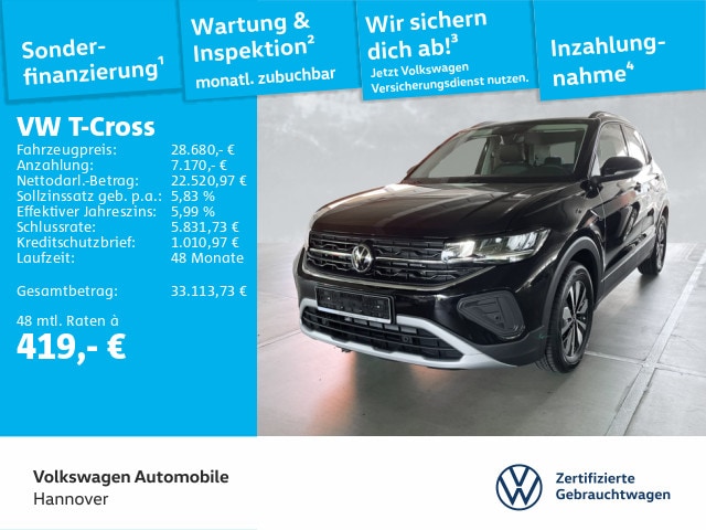 Volkswagen T-Cross 1.0 TSI DSG