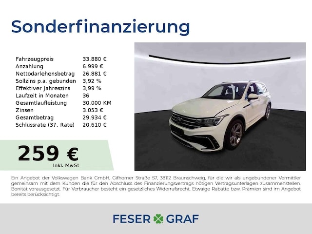 Volkswagen Tiguan DSG R-Line