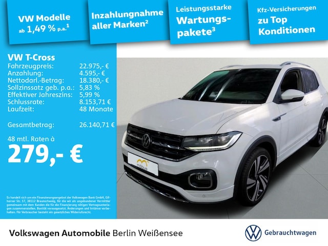 Volkswagen T-Cross 1.0 TSI DSG Style