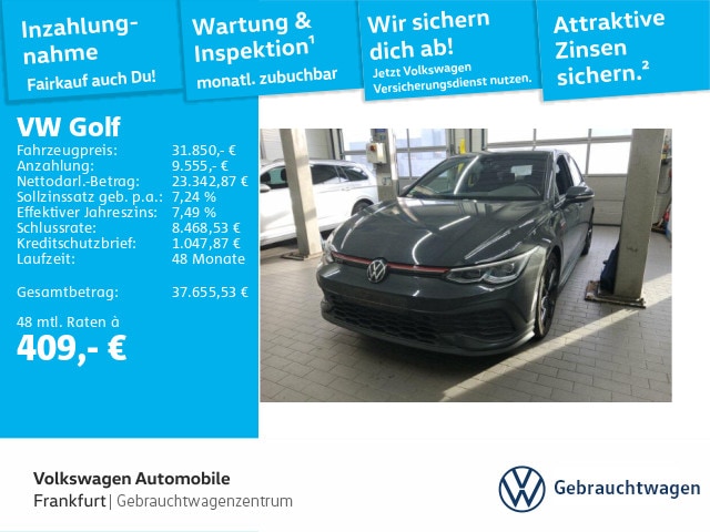 Volkswagen Golf 2.0 TSI DSG GTI Golf VIII