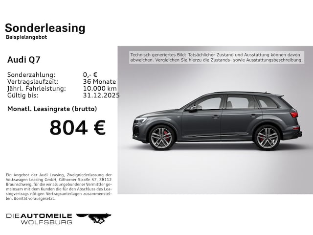 Audi Q7 55 TFSI Quattro S-Line