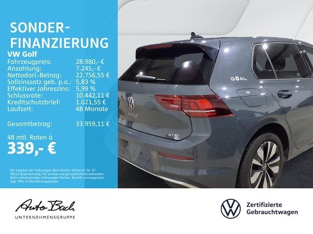Volkswagen Golf 1.5 eTSI DSG Golf VIII