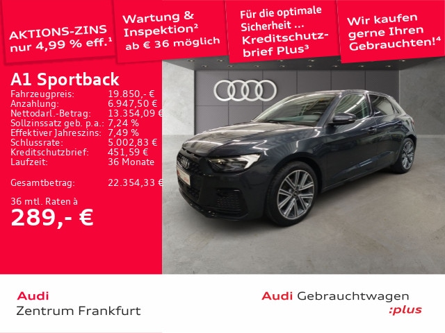 Audi A1 30 TFSI S-Tronic Sportback