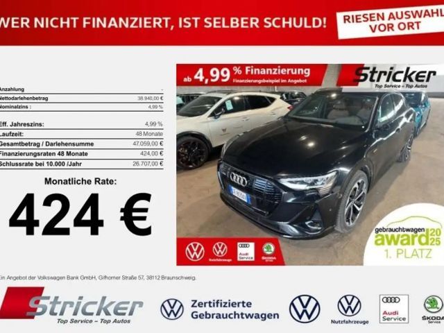 Audi e-tron 55 S-Line Sportback