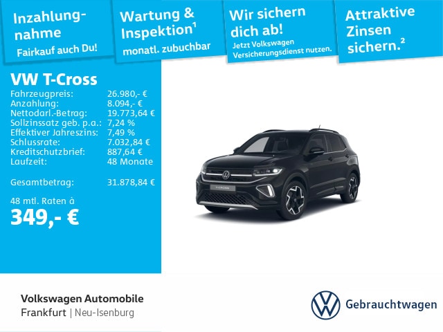 Volkswagen T-Cross 1.5 TSI DSG IQ.Drive R-Line