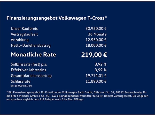 Volkswagen T-Cross 1.5 TSI R-Line