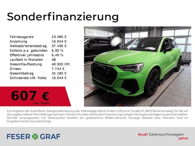 Audi RS Q3 Quattro S-Tronic Sportback
