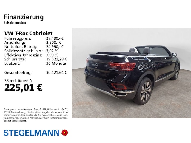 Volkswagen T-Roc 1.0 TSI Cabriolet