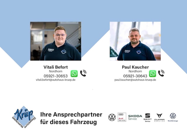 Volkswagen Caddy Caddy 2,0 TDI Basis +AHK+Kamera+Lane-Assist