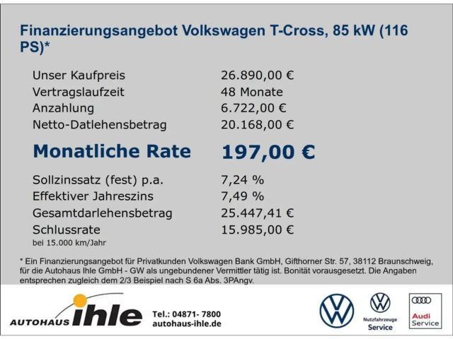 Volkswagen T-Cross Life