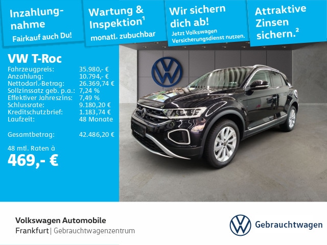 Volkswagen T-Roc 1.5 TSI DSG Style