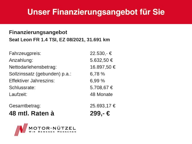 Seat Leon 1.4 TSI FR-lijn e-Hybrid