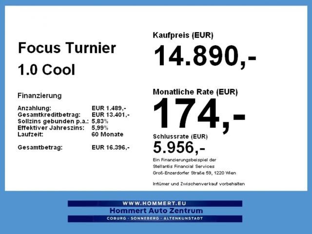 Ford Focus Cool & Connect Wagon