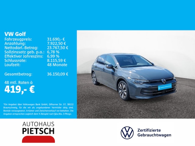 Volkswagen Golf 1.5 eTSI Golf VIII
