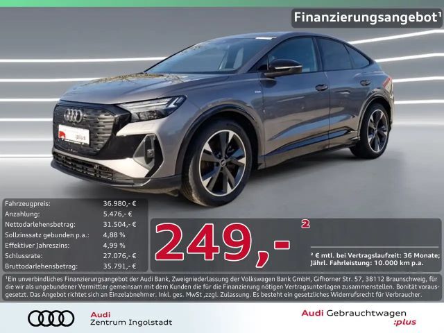 Audi Q4 e-tron 50 Quattro S-Line Sportback