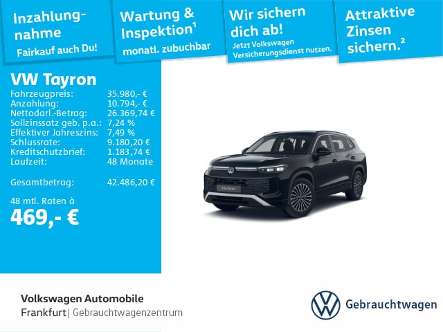 Volkswagen Tayron 1.5 eTSI DSG IQ.Drive Life