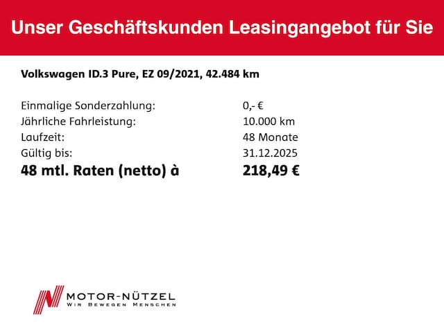Volkswagen ID.3 Performance Pure