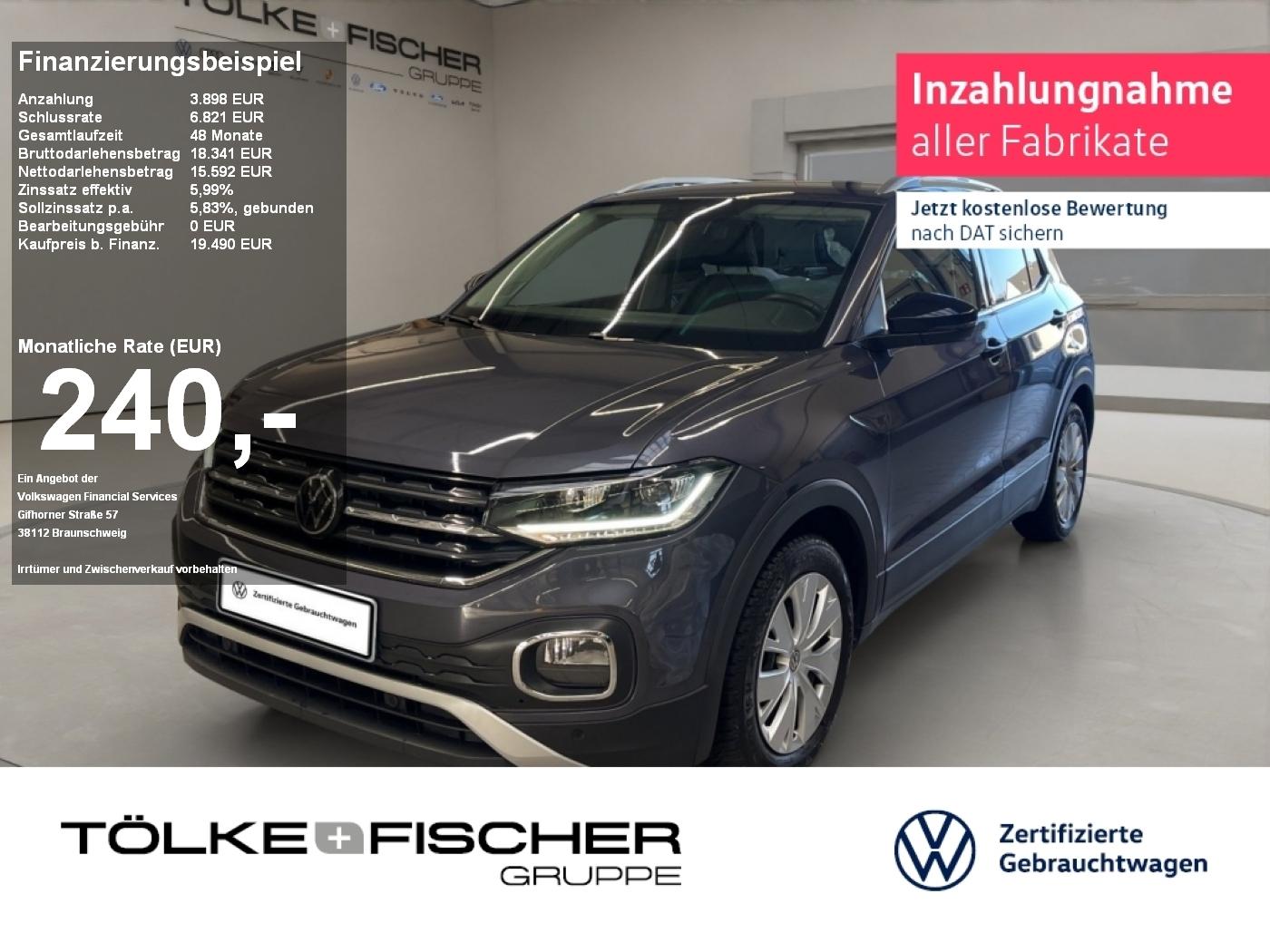 Volkswagen T-Cross 1.0 TSI Style