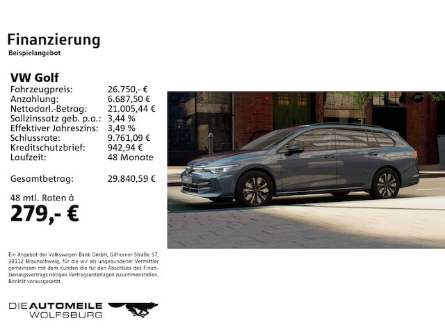 Volkswagen Golf 1.5 TSI Golf VIII Variant