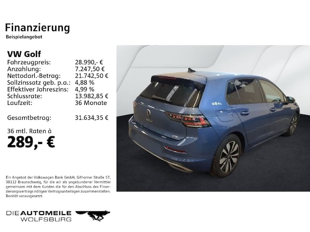 Volkswagen Golf 1.5 eTSI DSG Golf VIII