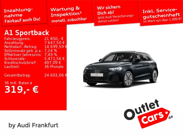 Audi A1 30 TFSI S-Tronic Sportback