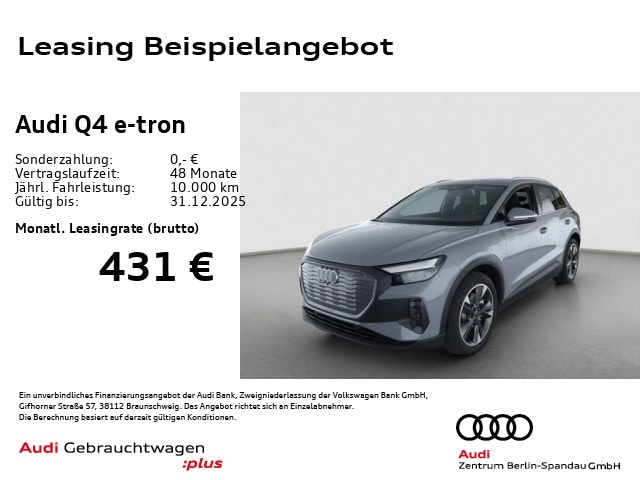 Audi Q4 e-tron SUV 45 e-tron Audi Q4 e-tron