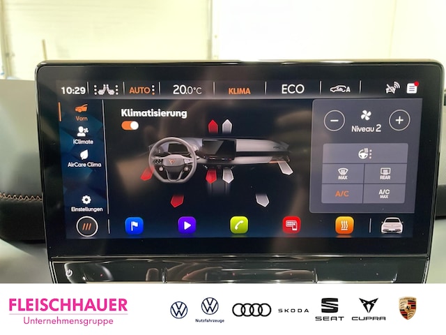 Cupra Born LED DAB PDCv+h ACC Tel.-Vorb. Navi Keyless SHZ Temp