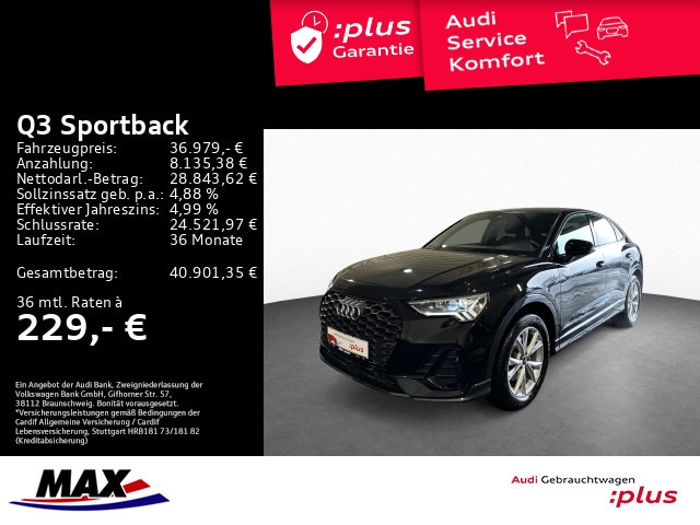 Audi Q3 35 TDI S-Line S-Tronic Sportback