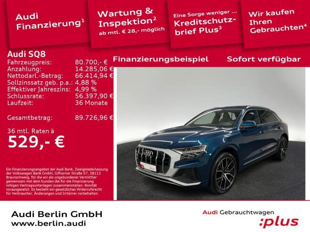 Audi SQ8 TFSI tiptr. STDHZG 360°K MATRIX NACHTS HUD P