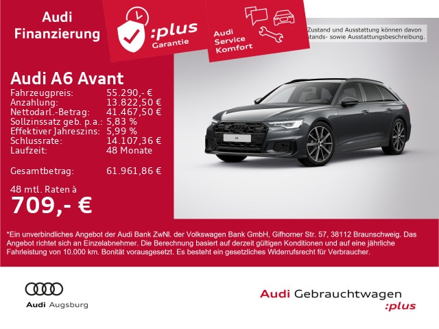 Audi A6 45 TDI Avant Quattro S-Line S-Tronic