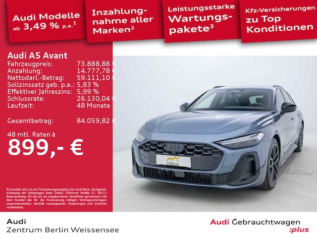 Audi A5 Avant Hybride Quattro S-Tronic