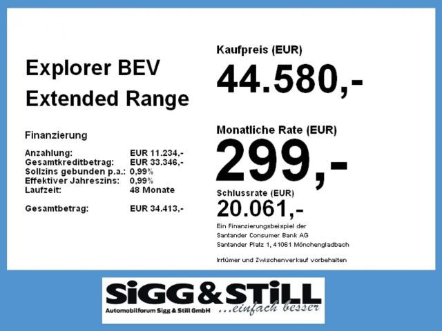 Ford Explorer Extended range RWD