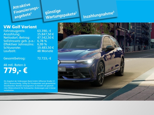 Volkswagen Golf 2.0 TSI Golf VIII Variant