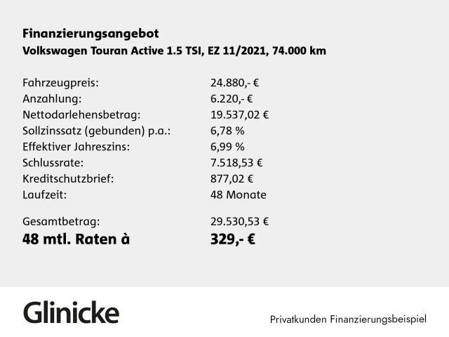Volkswagen Touran 1.5 TSI